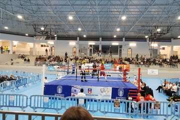 El boxeo volvió a Telde con una velada en el Pabellón Juan Carlos Hernández (Foto TA)